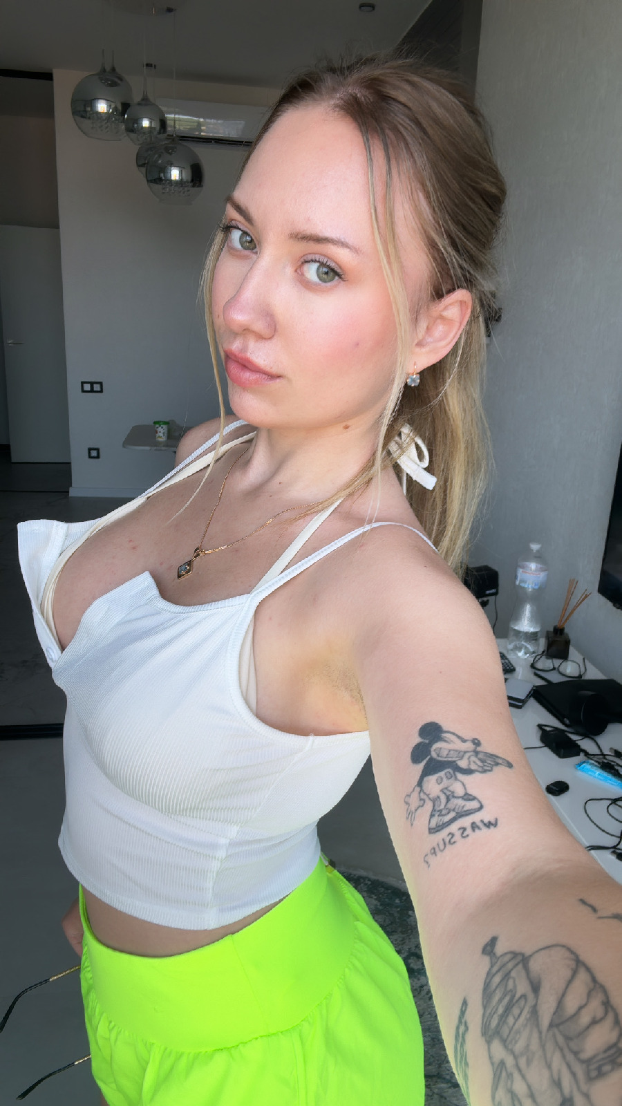 KateV in her underwear in Taguig